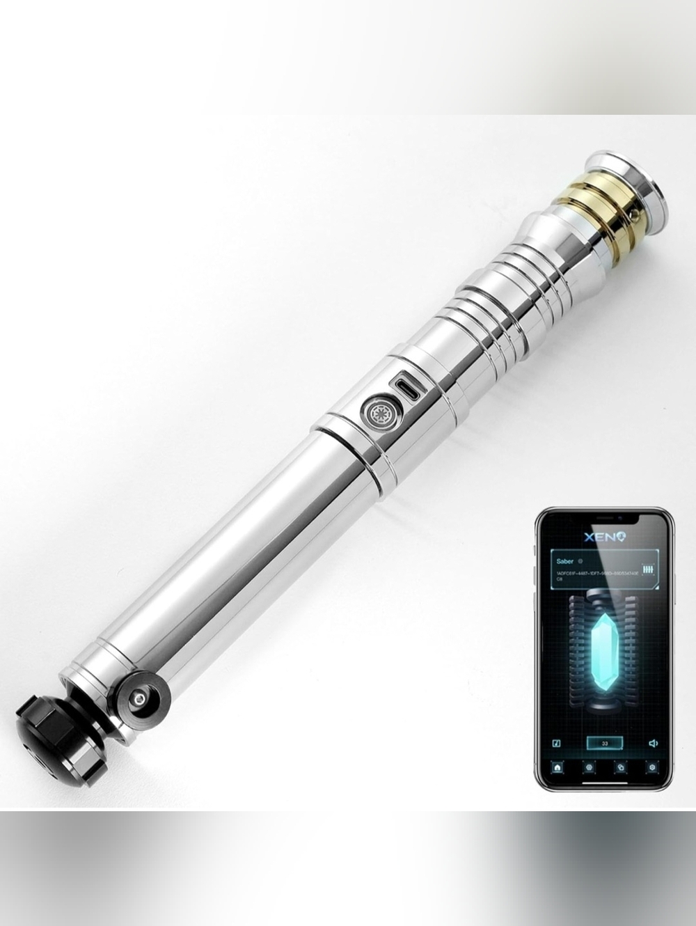 **STAR WARS** Smooth Swing RGBX Motion Control Light Saber W/ Integrated Sounds